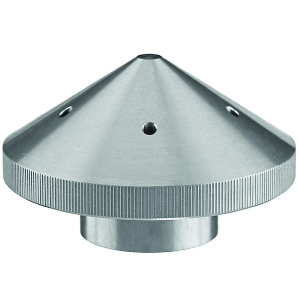 T-H Marine Supplies Trolling Motor Clear/Silver Prop Nut f/35-70 Trolling Motor GFEL-MKS-C-DP - main